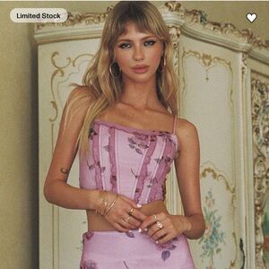 Princess Polly Billios Rose Corset